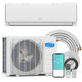 ROVSUN 17000 BTU 17 SEER2 230V Mini Split Air Conditioner Heat Pump with 16ft Installation Kit