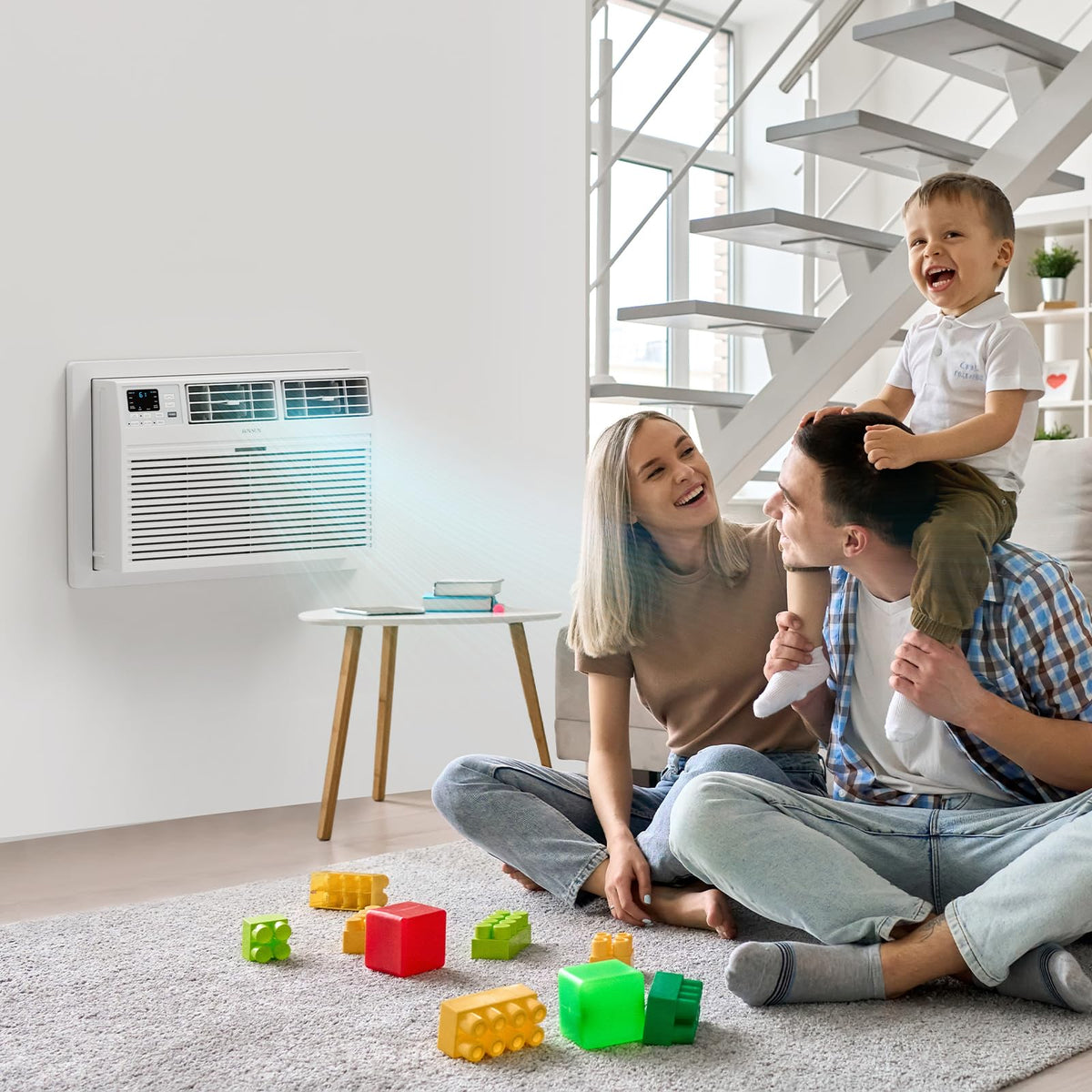 ROVSUN 10000 BTU 230V Through the Wall Air Conditioner with Electric Heat